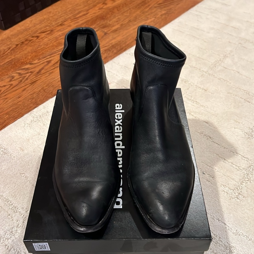 Alexander Wang Kori Cutout Ankle Boots - Black